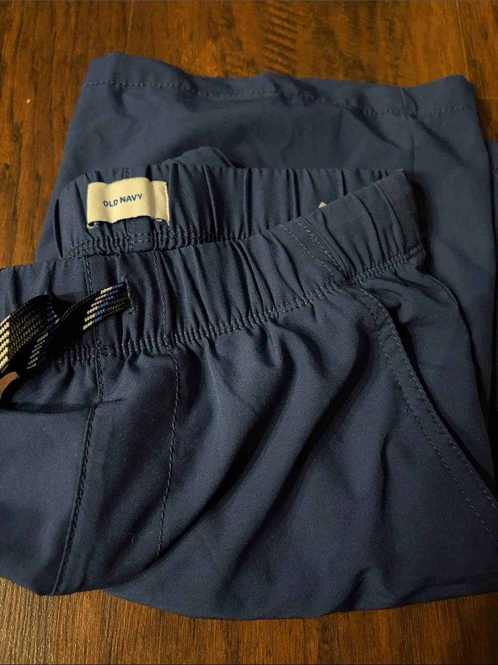 Old Navy Boys Navy Blue Drawstring Active Shorts
